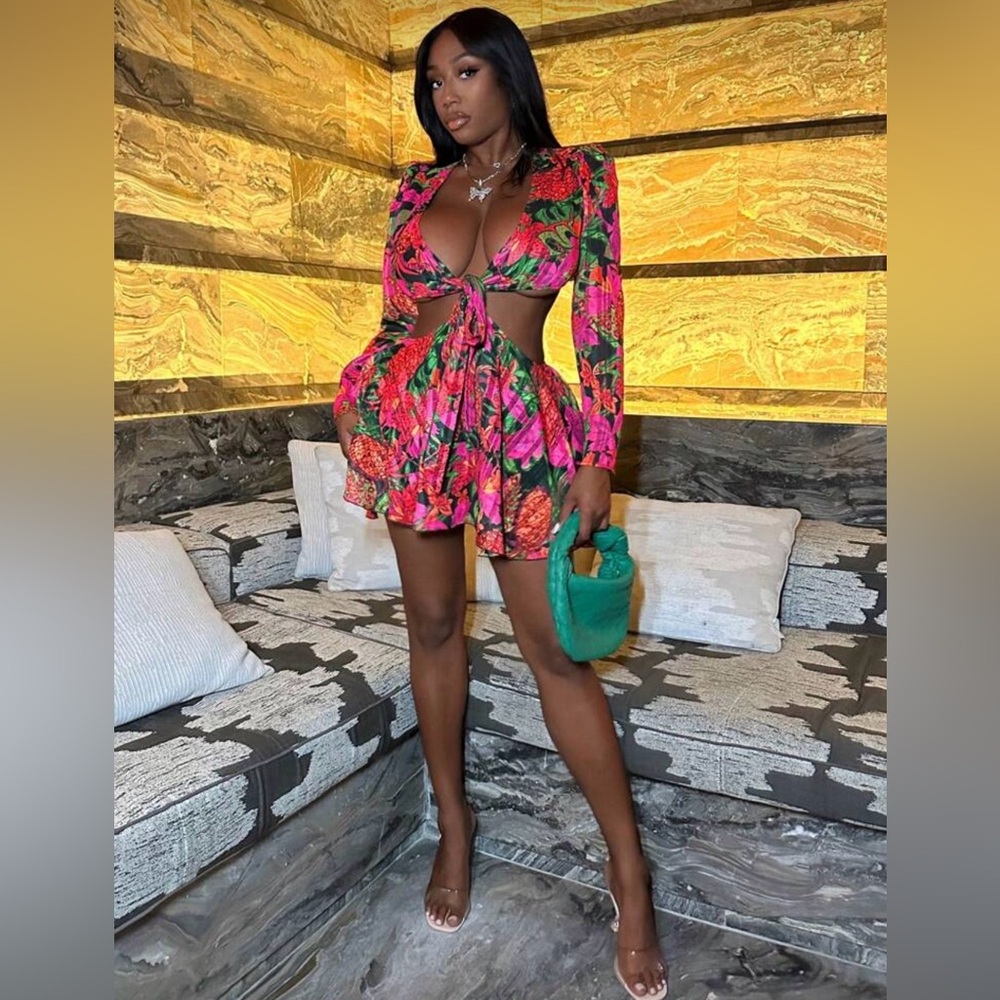 Tropical 2 Piece Short Set